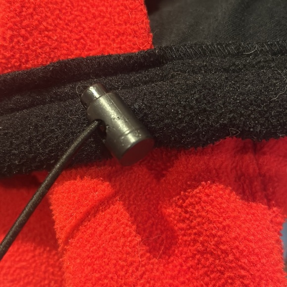 Marlboro Men’s Red & Black Fleece Zip Up Sweater S - Picture 6 of 9